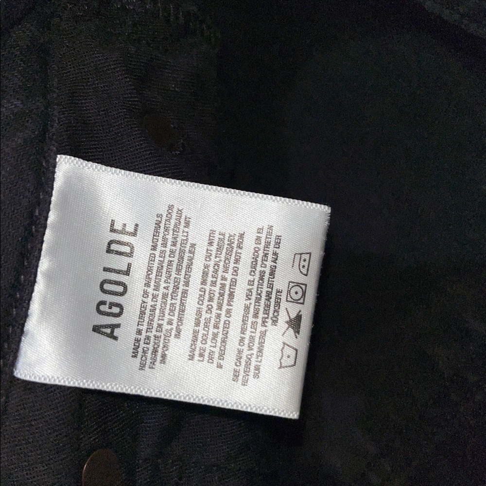 AGOLDE Black Devon Ankle Jeans Size 27 - Picture 11 of 14